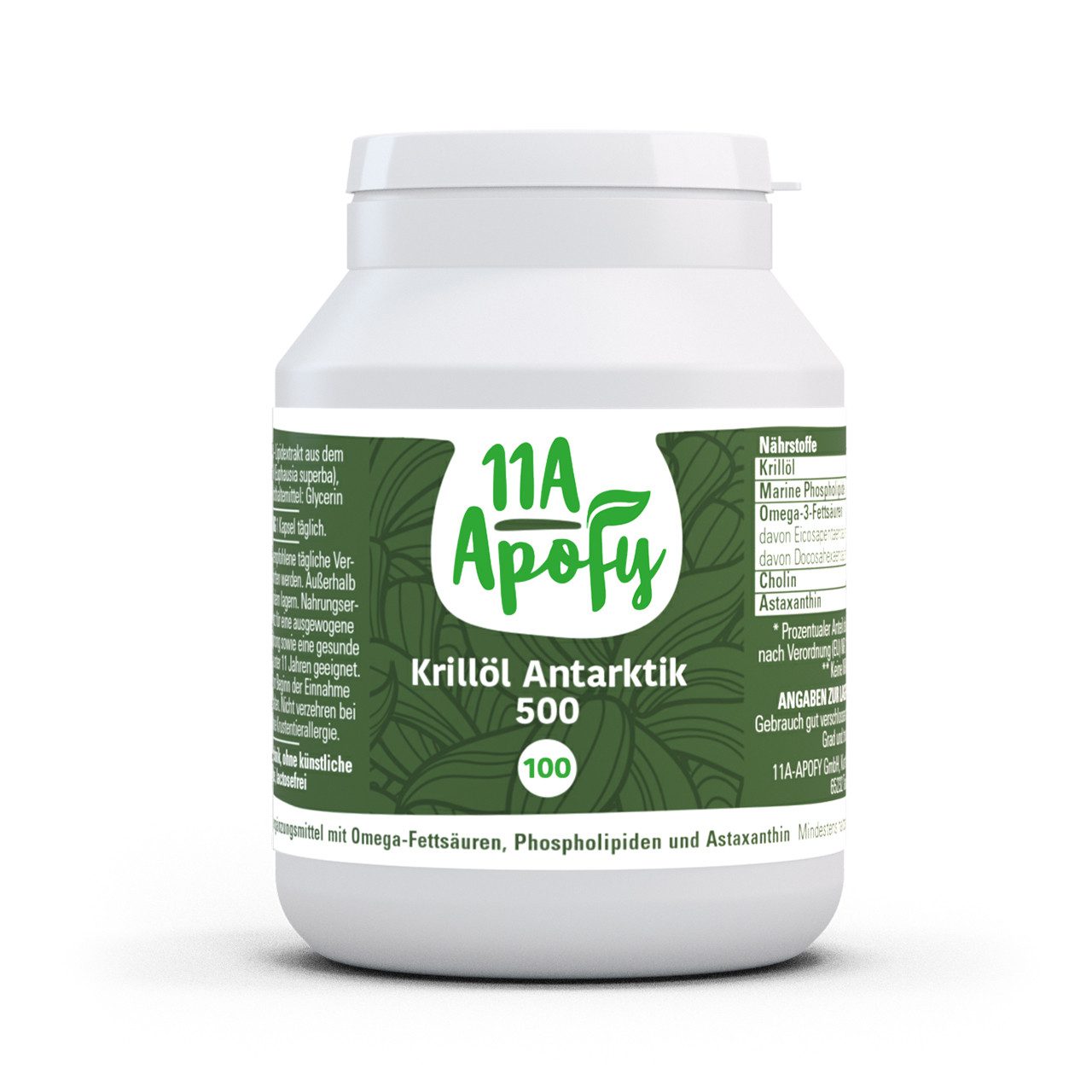 Krillöl Antarktik 500 (100 Kps)